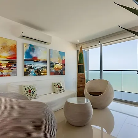 Apartamento Lovely “morros City” Sea View And Historic Center Cartagena